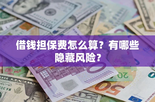 北京借钱担保费怎么算？有哪些隐藏风险？