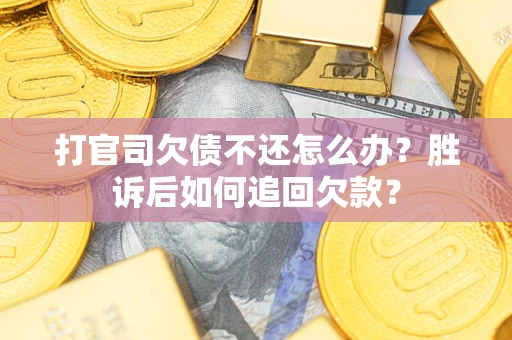 北京打官司欠债不还怎么办？胜诉后如何追回欠款？