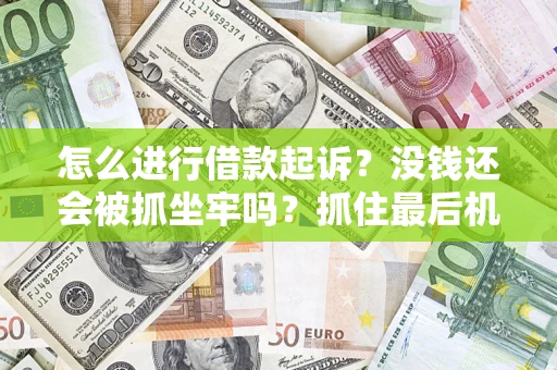 北京怎么进行借款起诉？没钱还会被抓坐牢吗？抓住最后机会！