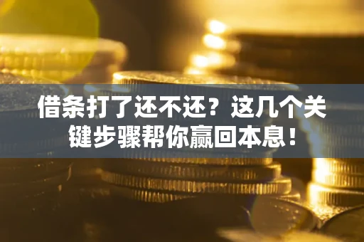 北京借条打了还不还？这几个关键步骤帮你赢回本息！